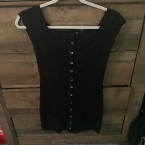 Black dress form fitting medium